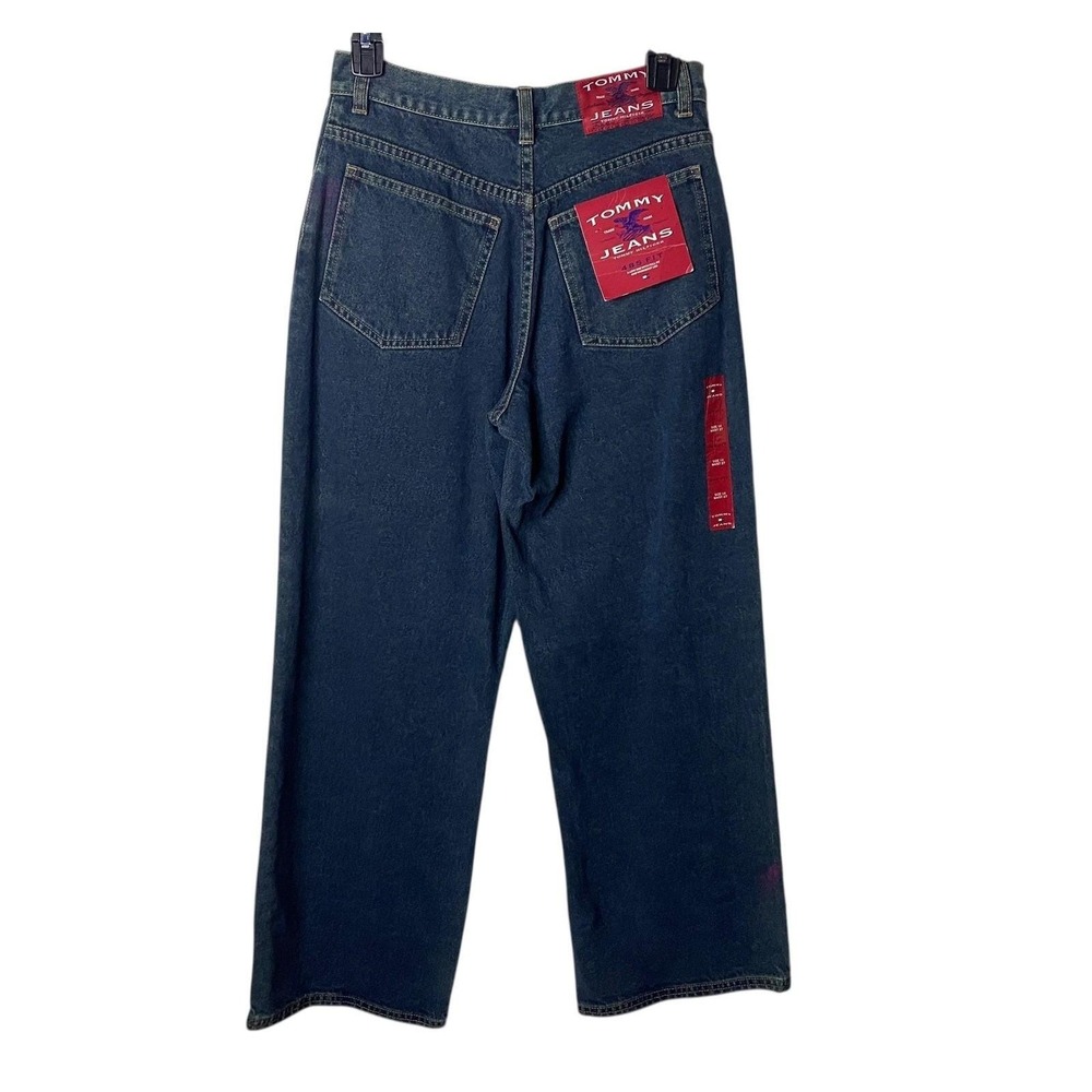 Tommy Jeans 485 Fit Women Junior Size 14 27W 26L Denim Jeans Vintage Y2K